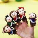 5 Little Ducks Finger Puppets for Kids, 6 Pack Plush Finger Puppets Toy, Storytelling Theater Role Play, Bedtime Story for Toddlers, 
5 Little Monkeys Finger Puppets for Kids, 7 Pack Plush Finger Puppets Toy, Storytelling Theater Role Play, Bedtime Story for Toddlers