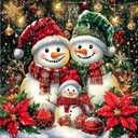 cviokrdu Christmas Paint by Numbers Kit for Adults - Christmas Adult Paint by Number Kits on Canvas, DIY Tree Oil Painting for Gift Home Wall Decor (16x20inch)