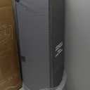 Portable Travel Crib & Playpen - Baby Safe Folding Travel Bed w/Mattress, Breathable Mesh | Compact Lightweight Baby Bed | Pack and Play for Babies & Toddlers (Grey)