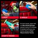 Griot's Garage Ceramic Vinyl and Rubber Protectant for Car Detailing, Restorer and Protectant for Dashboards, Door Panels, Tires, Exterior Trim, Moldings, and More, 10821, 22oz