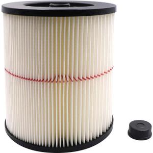Netezza 17816 Replacement Filter for Craftsman 17816, 9-17816 Wet/Dry Vacuum Cleaner Compatible With 5 Gallon and Larger Vacuum Cleaner, 1 pack