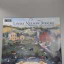Lang Linda Nelson Stocks 2026 Wall Calendar  13.4"  12", 12-Month Calendar with Stapled Binding, Linen-Embossed Americana Art, Nostalgic Small-Town & Countryside Scenes