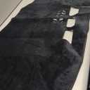 Black Dashboard Cover, Velvet Material, Size 50×22"