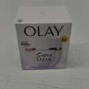 Olay Super Cream with Sunscreen SPF 30, Lightweight Face Moisturizer with Sun Protection, 5-in-1 Skin Care Benefits - Hydrating, Brightening, Firming - Niacinamide, Vitamin C, Collagen Peptide, 1.7 oz, BB: 03/2027