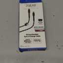 ZGear 10 Foot Braided Sync & Charge Cable - White/Black