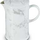 Le Creuset Stoneware 34 oz. French Press, Marble Collection