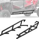 Nerf Bars Rock Sliders for Honda Talon 1000, Heavy Duty Combined Side Bumper, Off-Road Protection Side Steps Tree Kicker for Honda Talon 1000X-4 1000XS-4 1000R-4 2020-2025 Accessories(4 Seat)