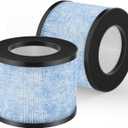 2 Pack MA-01CW Replacement Filter, Compatible with Miko Ibuki Air Purifier C102, H13 True HEPA