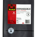 Scotch 6pk Flex Poly Bags Expandable Soft Mailer Gray: Self-Adhesive Shipping & Mailing Envelopes, 13"x10" 3 set