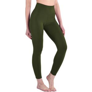 Ipletix Leggings for Women, High Waisted Leggings Buttery Soft Non See Through Workout Yoga Pants (Army Green)