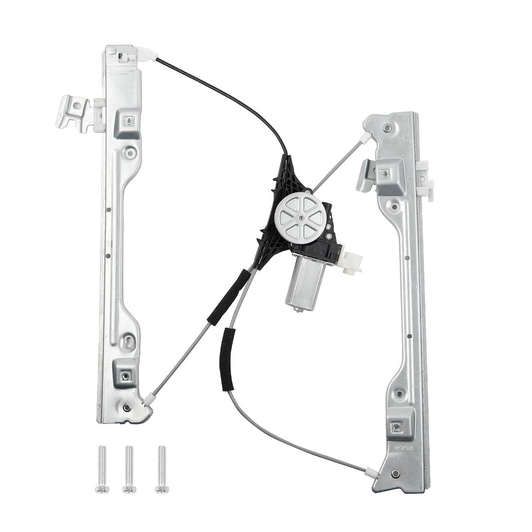 Dasbecan Front Left Driver Side Power Window Regulator with Motor Compatible with Nissan Altima 2007-2012 Sedan with Auto-up Replaces 80771-JA000 80721-JA000 80730-EG000
