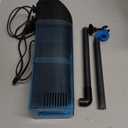 Penn-Plax Cascade 600 Fully Submersible Internal Filter – Provides Physical, Biological, and Chemical Filtration for Aquariums and Turtle Tanks