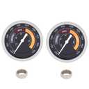2-Pack Grill Temperature Gauge for Oklahoma Joe's Smokers and Most 13/16-inch Opening Charcoal Grills, BBQ Temp Gauge Stainless Steel Thermometer Replacement for Oklahoma Joe's Smoker 3695528R06