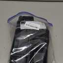 KEMETHY 25 PCS Plastic Drawer Organizers Set, 4 Sizes Vanity Organizer, Makeup and Desk Drawer Organizer Trays, Organization and Storage for Makeup, Bathroom, Kitchen Utensils and Office (Black)