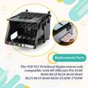951 950 Printhead Replacement for HP Officejet Pro 8610 8600 Printhead for HP Officejet Pro 8100 8620 8630 8660 8625 8635 8640 8650 251DW 276DW Printer Replacement Accessories (with Chip)
