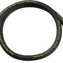 POHIR Pressure Washer Hose - 5 FT Whip Hose with 3/8'' Quick Connect Adapter Set, High Tensile Wire Braid Hose for Pressure Washing, Up to 4200 PSI