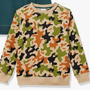 Amazon Essentials Boys and Toddlers' Fleece Crew-Neck Sweatshirts, Multipacks, XL