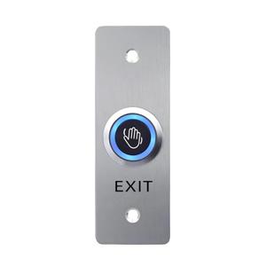 IP66 Waterproof Infrared Sensor Exit Switch, Stainless Steel with LED Indicator, NO/NC (4.53'' x 1.57'')