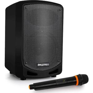 Pyle Portable Bluetooth PA Speaker Karaoke Sound System (Microphone not included)