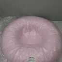 Cat Cave,Cat Tunnel Bed for Indoor Cats,Cat Donut Tunnel for Pet Cat House,Detachable Round Cat Felt & Washable Interior Cat Play Tunnel (Pink,Small)