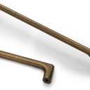 Asidrama 10 Pack 7.5 Inch(192mm) Antique Brass Cabinet Pulls Cabinet Handles Cupboard Handles Kitchen Cabinet Hardware for Cupboard Drawer Pulls