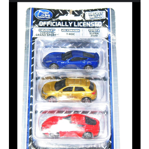 Diecast Metal Mini Cars Officially Licensed 1:64 Corvette T-Roc Toyota Supra