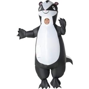 Morph Skunk Inflatable Costume For Kids, Blow Up Skunk Costume, Fun Animal Costume For Kids, Party Dress Up