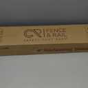 CR Fence & Rail 2-3 Step Stair handrail, Perfect for Hand Rails for Outdoor Steps, Indoor Staircase handrail & Porch, Deck, and Balcony for Seniors, with 40" Top Rail