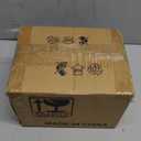 IDEQUY Semi Flush Mount Crystal Gold Ceiling Light Gold,2700K Warm White