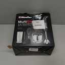 Mueller Multistick 800W 4-in-1 Immersion Blender Handheld, 12 Speed Hand Mixer - Turbo Boost, Heaviest Duty Copper Motor, Titanium Blades Hand Blender, Milk Frother Wand, Whisk, Beaker, Chopper, Grey (Grey)