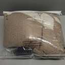 TAOCOCO 100% Waterproof Recliner Cover - Recliner Chair Cover with Non-Slip Granule, Elastic Band, Storage Pockets (Taupe, Large-28'')