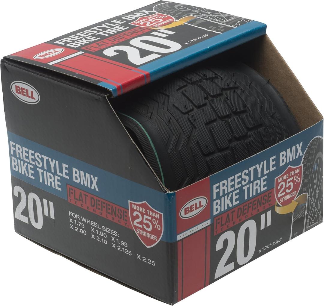 Bell BMX Tires (20" x 1.75 - 2.25" Freestyle Tread, 20" x 1.75 - 2.25" Freestyle Tread)