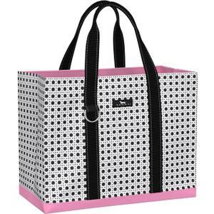 SCOUT Original Deano Tote - Durable Lightweight Open Top Beach, Pool & Lake Bag, Inside Zip Pocket, Folds Flat