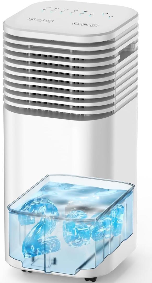 Windowless Air Conditioner, Swamp Cooler with 4 Modes & 3 Speeds, 15H Timer for Smart Auto-off, 2-Gal Tank for 20H Cooling, Remote, 120 Oscillating Portable Air Conditioners No Hose Needed, 11 x 10 x 22 inches