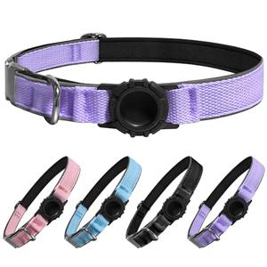 Dog Collar with Retainer, Compatible with Apple AirTag Collar Waterproof, Adjustable Size, Durable Dog Collar, Multiple Color Sizes Loss Proof Design, Alloy Socket, Bite Proof, S Dog Collar with Retainer, Compatible with Apple AirTag Collar Waterproof, Adjustable Size, Durable Dog Collar, Multiple Color Sizes Loss Proof Design, Alloy Socket, Bite Proof, S