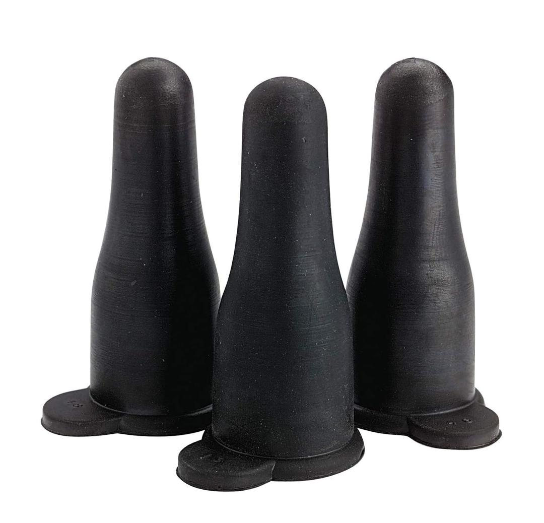 Little Giant Lamb Nursing Bottle Nipples | Feeding Bottle Tops for Calves | 3 Pack Screw On Nipples