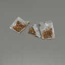 uxcell 1300Pcs Glass Bugle Beads, 4x1.7mm Tube Mini Loose Glass Seed Spacer Bead for DIY Earrings Necklaces Bracelets Jewelry Making (Champagne)