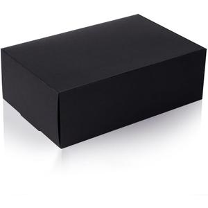 10 Pack Gift Boxes, 9 x 6 x 3 inchesFor Bridesmaid Proposal Boxes, Premium Gift Boxes, Wedding Present, Holiday, Birthday Party Favor and Christmas (Black)