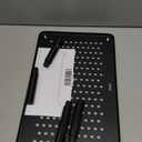 WALI Computer Monitor Stand for Desk, Adjustable Laptop Riser, Desk Monitor Stand Underneath Storage for Office, Home, School Supplies (STT003), 1 Pack, Black (Basic)