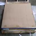 Amazon Basics Bed Frame with Storage, Foldable Metal Platform, Sturdy Steel, No Box Spring Needed, 14 inches High, Tool-Free Setup, King Size, Black