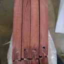 4 Panel Room Divider Screen and Folding Panel Divider in Arch Shape,Double Sided Bamboo Panel Screen for Room Separation,Brown,70.9" H x 70.9" W