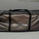 LOYEAHCAMP 8 Person Larger Extended Dome Camping Tent with 3 Rooms, Waterproof Semi-Freestanding Family Outdoor Tent with Spacious Interior and Mesh Windows