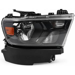 Halogen Headlight Assembly Compatible with Ram 1500 2019-2023