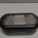 Ultrasonic Jewelry Cleaner, 48KHz Jewelry Ultrasonic Cleaner Machine for All Jewelry, Glasses, Rings, Retainers, Watch Strap, Dentures, 304 Stainless Steel 12oz Cleaning Pod - Black