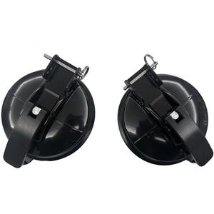 [2 Pack] Stable Awning Leg Foot Bracket, Compatible with Fiamma, Thule, DOMETIC, T4, T5 Beach, T7 Nugget, Marco Benz, Carthago, Concorde, Dethleffs, Hymer, Secures Legs to RV/Caravan Side Wall