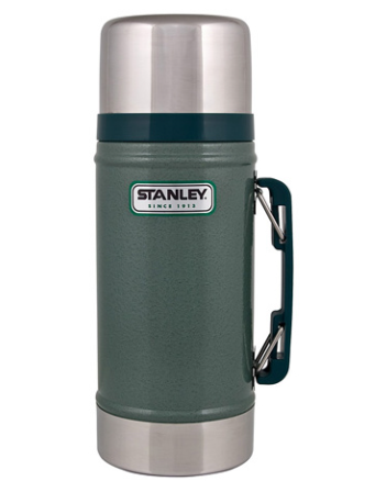 Vintage Stanley, Thermos, Green-Silver, with Handle, Insulated, Beverage, Travel, Stainless Steel, Hot, Cold, Leak-Proof
stanley cup