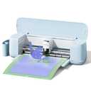 LOKLiK Cutting Machine 2 by HTVRONT - 5 in 1 Vinyl Cutter Machine with 5X Cutting Force, Cuts 100+ Materials, AI Painting, 13'' Smart Die Cutting Machine for All Crafts Cards 3D Arts Home Decor (Bubble Blue)