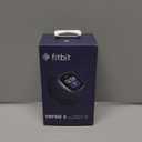 Fitbit Versa 3 Health & Fitness Smartwatch with GPS, 24/7 Heart Rate, Alexa Built-in, 6+ Days Battery, Midnight Blue/Gold, One Size (S & L Bands Included)