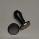 Normcore 53.3mm Espresso Tamper V4.1 Mini, Spring-Loaded Coffee with Click Feedback, Self-Leveling Stainless Steel Flat Baffle, Compatible with Breville Sage 54mm Portafilters, Black