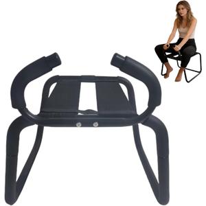 Yoga Chair for Adult Couples, Enhance Posture Yoga Lounge Chair Supports Up to 400lbs, Ideal for Living Room, Bedroom, Bathroom